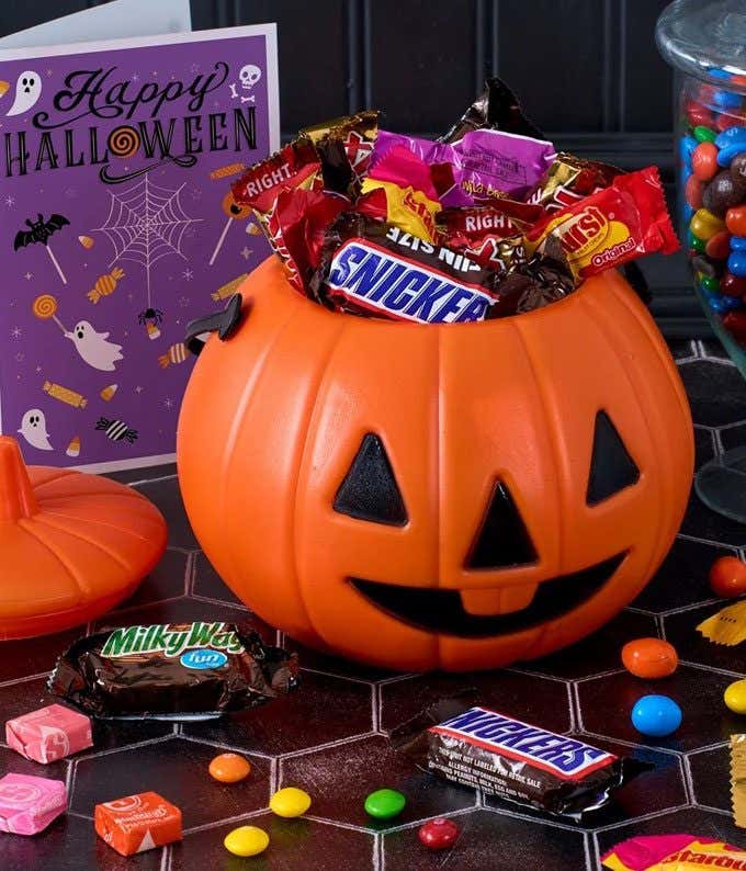 Halloween No Tricks Pumpkin 