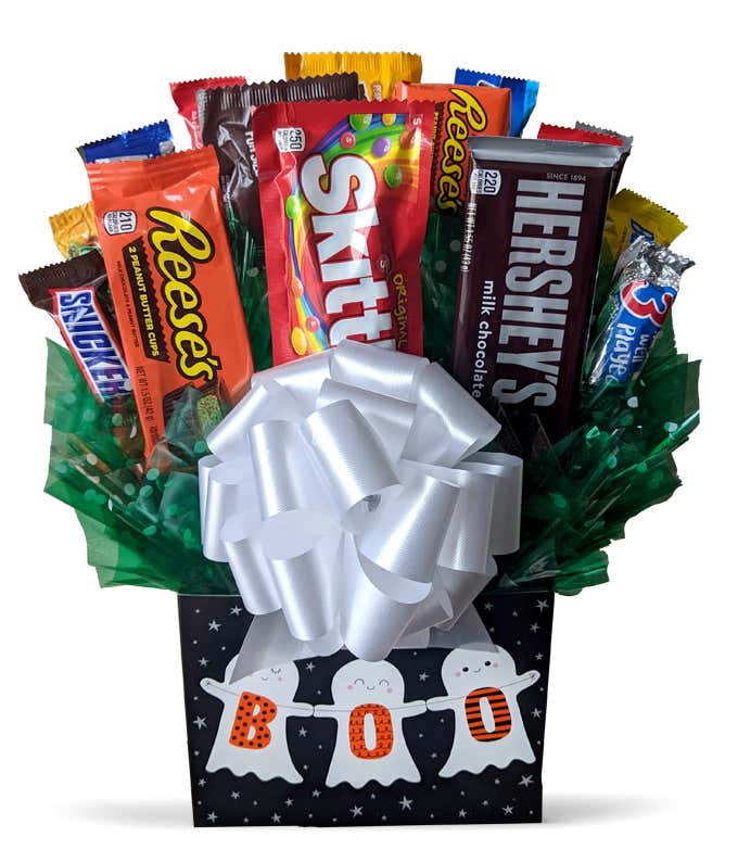 BOO! Halloween Candy Bouquet