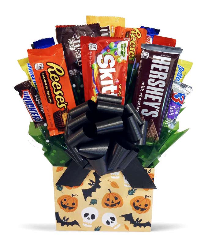 Batty Halloween Candy Box