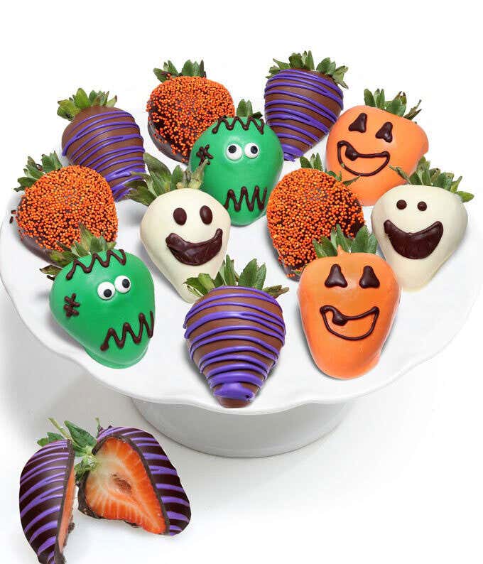 Dozen Halloween Chocolate Dipped Strawberries