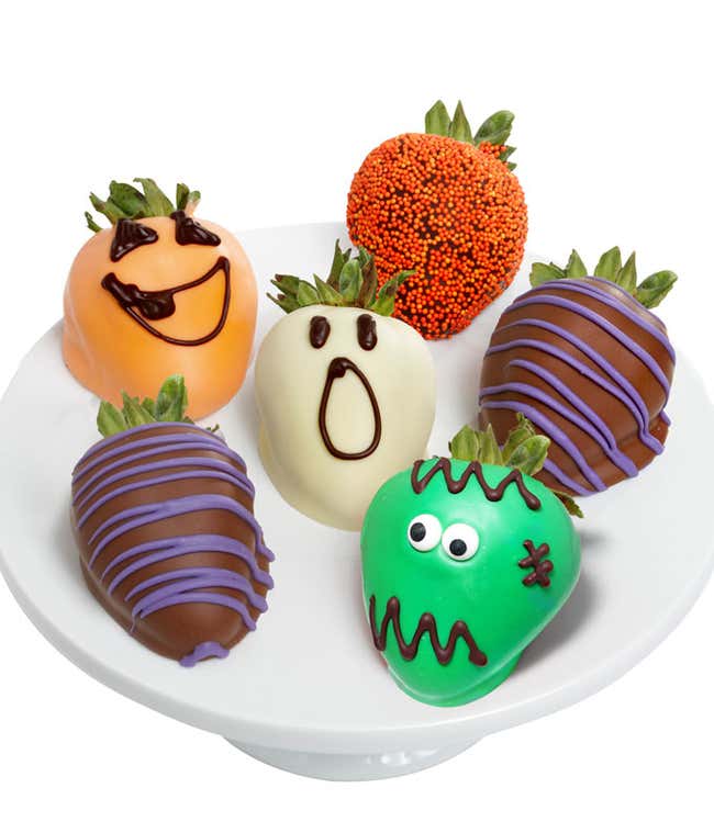 Halloween Chocolate Covered Strawberry Delivery