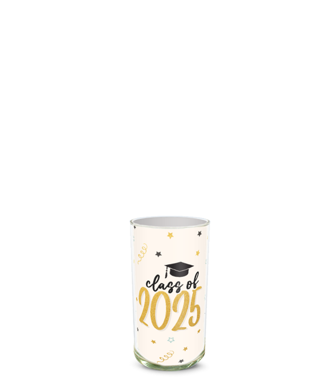 Partial image of Custom Photo Vase without flowers.