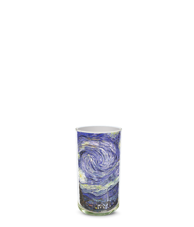 Partial image of Custom Photo Vase without flowers.